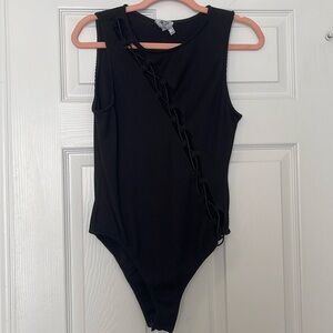 Princess Polly black lace up bodysuit